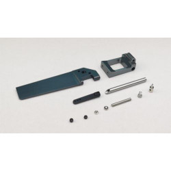 【Item No.:830124】Blluet V4 Aluminum alloy rudder & Support set(2022) | חלפים ואביזרים
