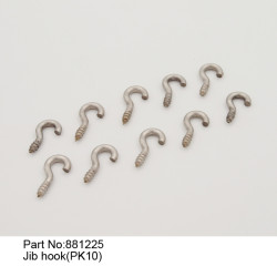 【Item No.:881225】Jib hook(PK10) | חלפים ואביזרים