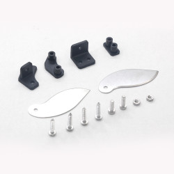 【Item No.:890119】Stainless steel turn fins and plastic stand set | חלפים ואביזרים