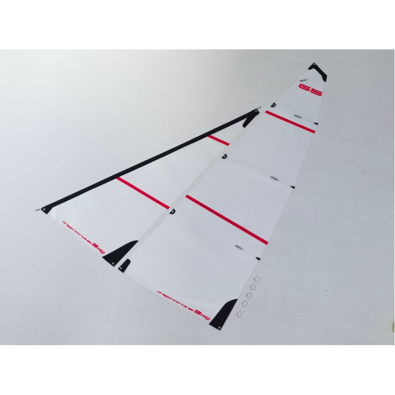 DF65V6-V8 B Sail Set 50 micron Mylar, Round tube packed | חלפי סירות DF65V6-V8 B Sail Set 50 micron Mylar, Round tube packed | חלפי סירות