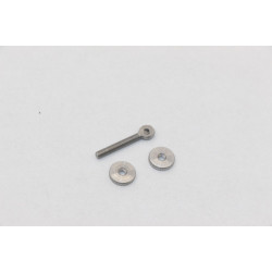 【Item No.:881563】DF65/95 knurl wheels(2pcs) and bolt (1pc) | מפרשיות