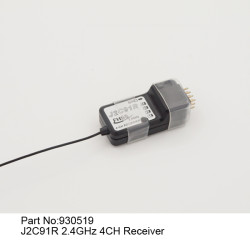 【Item No.:930519】J2C91R 2.4GHz 4CH Receiver | מקלטים