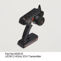【Item No.:930518】J2C93 2.4GHz 2CH Transmitter | משדרים