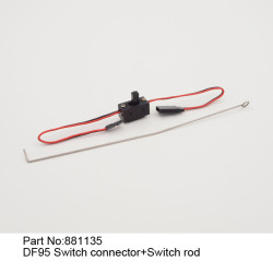 【Item No.:881135】DF95 Switch connector+Switch rod | מתגים, כבלים ומערכות כוח
