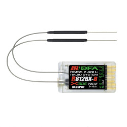 RG812BX-B 2K(PWM:9ch-16ch) receiver | מקלטים