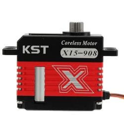 X15-908 V8.0 HV Coreless Cyclic Mini Servo 9.2Kgf.cm 0.08sec for RC Helicopters & Airplane & Pancar