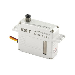 A15-2212 HV Phosphor Bronze & Hardened Steel Gear Servo 25Kgf.cm 0.11sec/60° for RC Airplanes