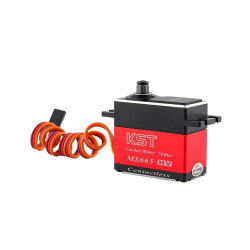 MS665 HV Coreless Metal Gear Servo 7.5kg.cm 0.04sec for 550-600 Class RC Helicopters