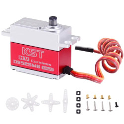 DS525MG 8.4V HV Digital Metal Gear Servo 7.5Kgf.cm 0.04sec for 550-700 Class Helicopters