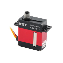 A12-610 V8.0 HV Mini Servo 9kg 0.10sec/60degree with Soft Start for Glider Wing
