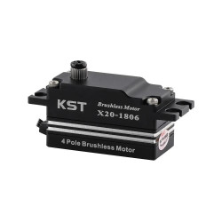 X20-1806 Brushless Low-profile Servo 18Kgf.cm 0.06sec for 1:10 Scale On-road Touring and Drift Cars, 1:10 Scale Off-road Buggies, Aerobatic Airplanes and Jets
