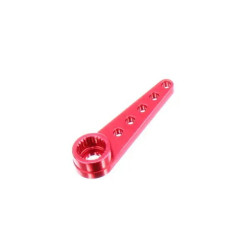 25T-5 Aluminium Servo Arm Red for 5MM 25T Servo