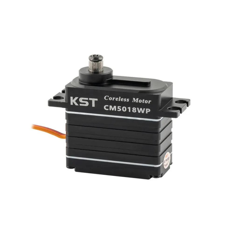 CM5018WP Coreless DC Motor Metal Gear Servo IP67 Waterproof 50Kgf.cm 0.18sec for 1/10th & 1/8th Scale RC Rock Crawlers