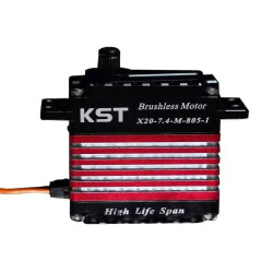 X20-7.4-M-805 HV Brushless HLS Tail Servo 12Kgf.cm 0.030sec for 700-800 Class RC Helicopters