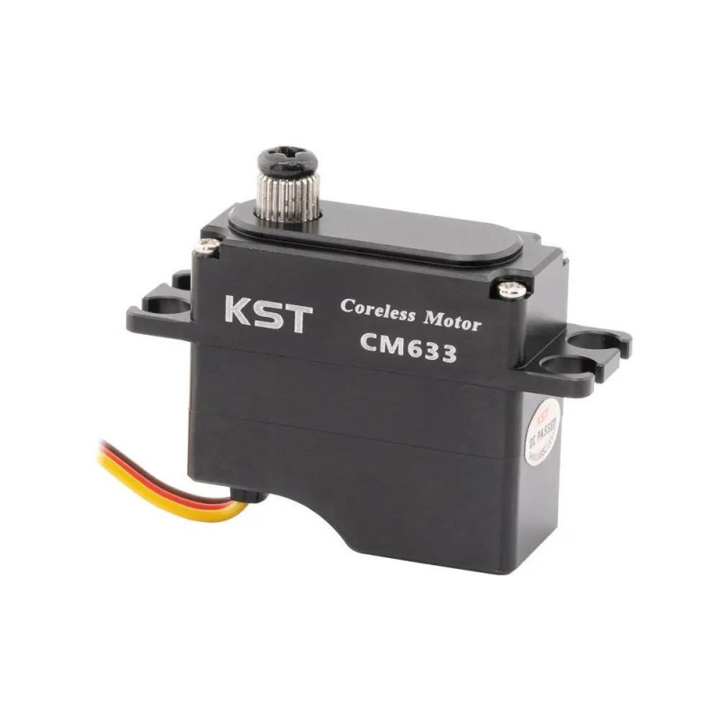CM633 Mini Digital Coreless DC Motor Metal Gear Servo 15.0Kgf.cm 0.08sec for Small Scale RC Cars & RC Aerobatics Planes