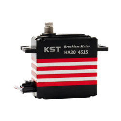 HA20-4515 Brushless Standard Servo 50Kgf.cm 0.13sec/60° Dual Ball Bearing for Large Scale RC Planes, Competition RC Planes
