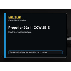 Propeller 20x11 CCW 2B E
