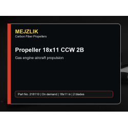 Propeller 18x11 CCW 2B