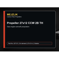 Propeller 27x12 CCW 2B TH