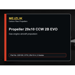 Propeller 29x10 CCW 2B EVO