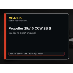 Propeller 29x10 CCW 2B S
