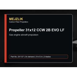 Propeller 31x12 CCW 2B EVO LF