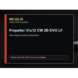Propeller 31x12 CW 2B EVO LF