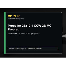 Propeller 28x10.1 CCW 2B MC Prepreg