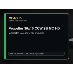 Propeller 30x10 CCW 2B MC HD