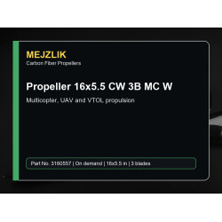 Propeller 16x5.5 CW 3B MC W