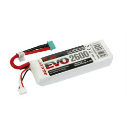 ROXXY EVO LiPo 3-2600M 40C ; 28,9 Wh