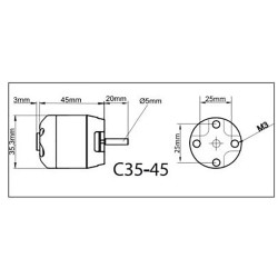 ROXXY BL Outrunner C35-48-1150kV