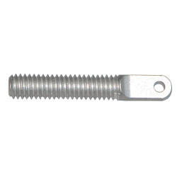 Alum. ring-screw, M4, 6 pcs.
