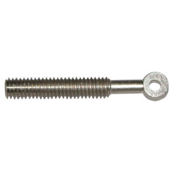 Brass ring-screw, M3, 6 pcs.
