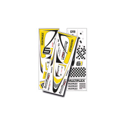 Decal Acromaster Pro, yellow-silver
