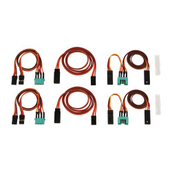 Set leads with connectors for FUNRAY