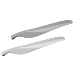 GM prop CFK 13x8 white pair