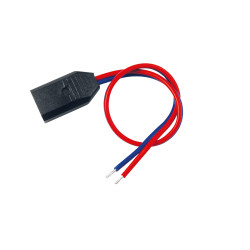 Receiver battery coupling lead