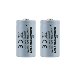 900mah 3.7v Li-ion 18350 Battery for Zorro Radio Controller (2pcs)