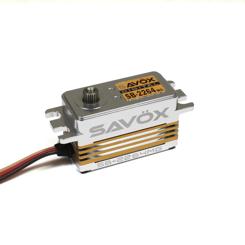 SB2264MG - Low Profile High Voltage Brushless Servo .085/208.3 @ 7.4V | סרווים Brushless SB2264MG - Low Profile High Voltage Brushless Servo .085/208.3 @ 7.4V | סרווים Brushless
