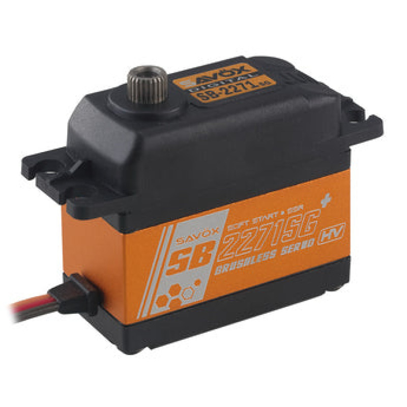 SB2271SGP - High Voltage Brushless Digital Servo, 0.065sec / 277oz @ 7.4V | סרווים Brushless SB2271SGP - High Voltage Brushless Digital Servo, 0.065sec / 277oz @ 7.4V | סרווים Brushless