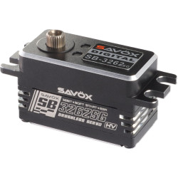 SB3262SG-BE - High Torque, High Voltage, Brushless Servo, Black Edition, .065sec/486.1oz@8.4V | סרווים Brushless