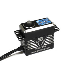 SW2290SG-BE - Waterproof Monster Torque High Voltage, Brushless, Digital Servo 0.11sec / 972.1oz @ 8.4v - Black Edition | סרווים Brushless