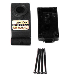 CSH0264MG - Top & Bottom Servo Case with Screws, for SH0264MG | חלפי סרווים