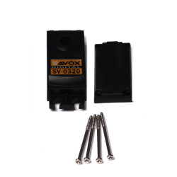 CSV0320 - Top & Bottom Servo Case with Screws, for SV0320 | חלפי סרווים