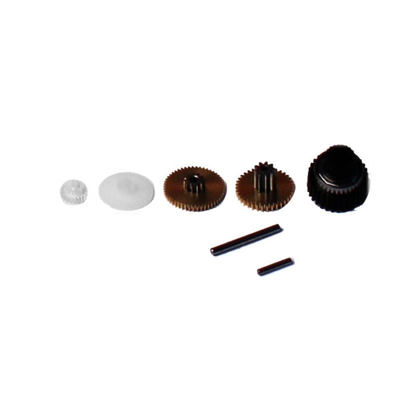 SGSH0253 - Servo Gear Set with Bearings, for SH0253 | חלפי סרווים SGSH0253 - Servo Gear Set with Bearings, for SH0253 | חלפי סרווים