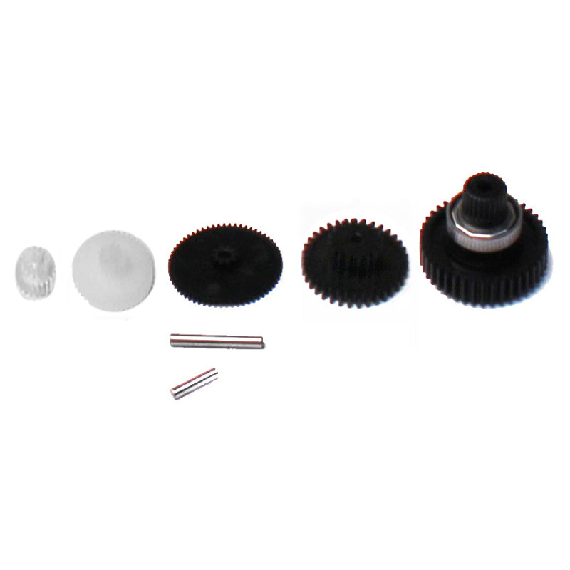 SGSH0350 - Servo Gear Set with Bearings, for SH0350 | חלפי סרווים SGSH0350 - Servo Gear Set with Bearings, for SH0350 | חלפי סרווים