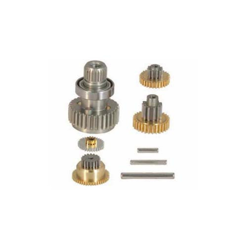 SGSH1250MG - Servo Gear Set with Bearings, for SH1250MG | חלפי סרווים SGSH1250MG - Servo Gear Set with Bearings, for SH1250MG | חלפי סרווים