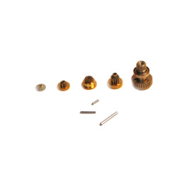 SGSH1257MG - Servo Gear Set with Bearings, for SH1257MG | חלפי סרווים