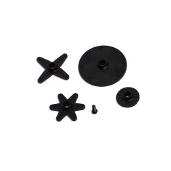 SH21P - Plastic Standard Servo Horn Set, for Plastic Gear Servos, 25 Tooth